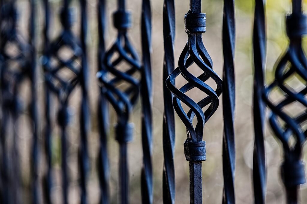 fence, railing, wrought iron, barrier, restriction, gate, demarcation, fence, fence, fence, fence, fence, gate, gate, gate